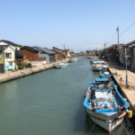 映画ロケ地の観光スポット「日本のベニス新湊内川」