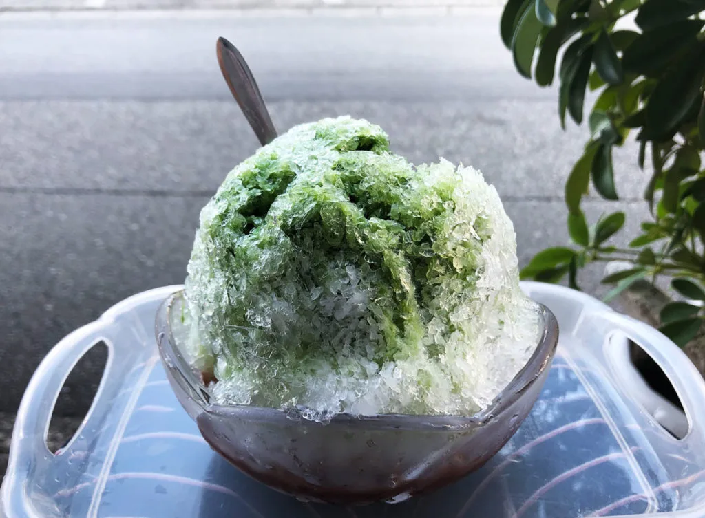 山川いもや本店 大泉店のかき氷 富山の老舗甘味屋のカキ氷が美味い アイスモナカも 富山暮らし