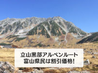 【立山/黒部ダムへのアクセス】富山県民キャンペーン2019で割引価格で行く！