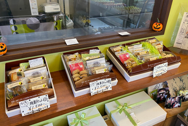 富山市の人気フランス菓子専門店「ムッシュ・ジー(monsieur J)」の焼き菓子ギフトセット