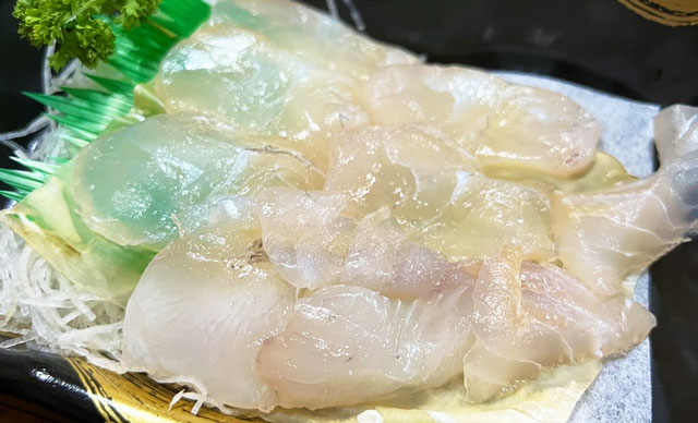 孤独のグルメで井之頭五郎が富山市で食べた昆布締め、鯛の昆布締め